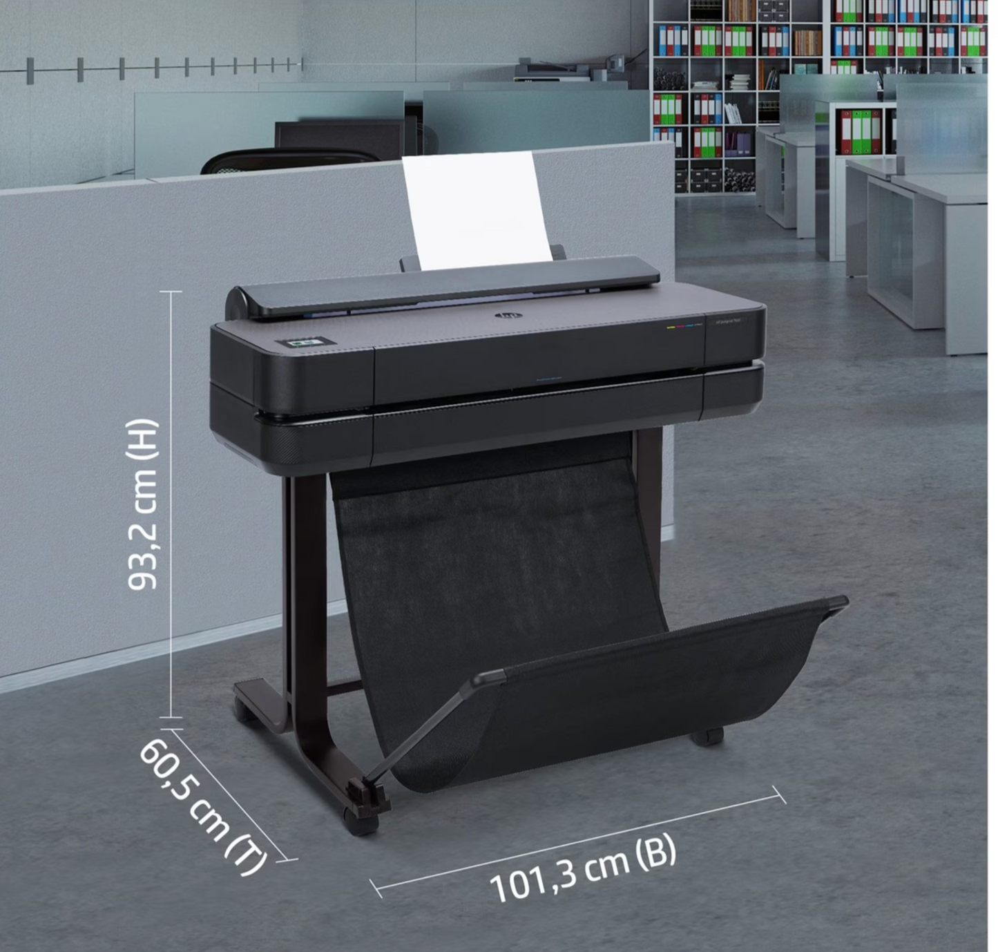 HP DesignJet T630 24-Zoll / A1 Großformatdrucker Plotter (5HB09A).  (( Sehr Good ))