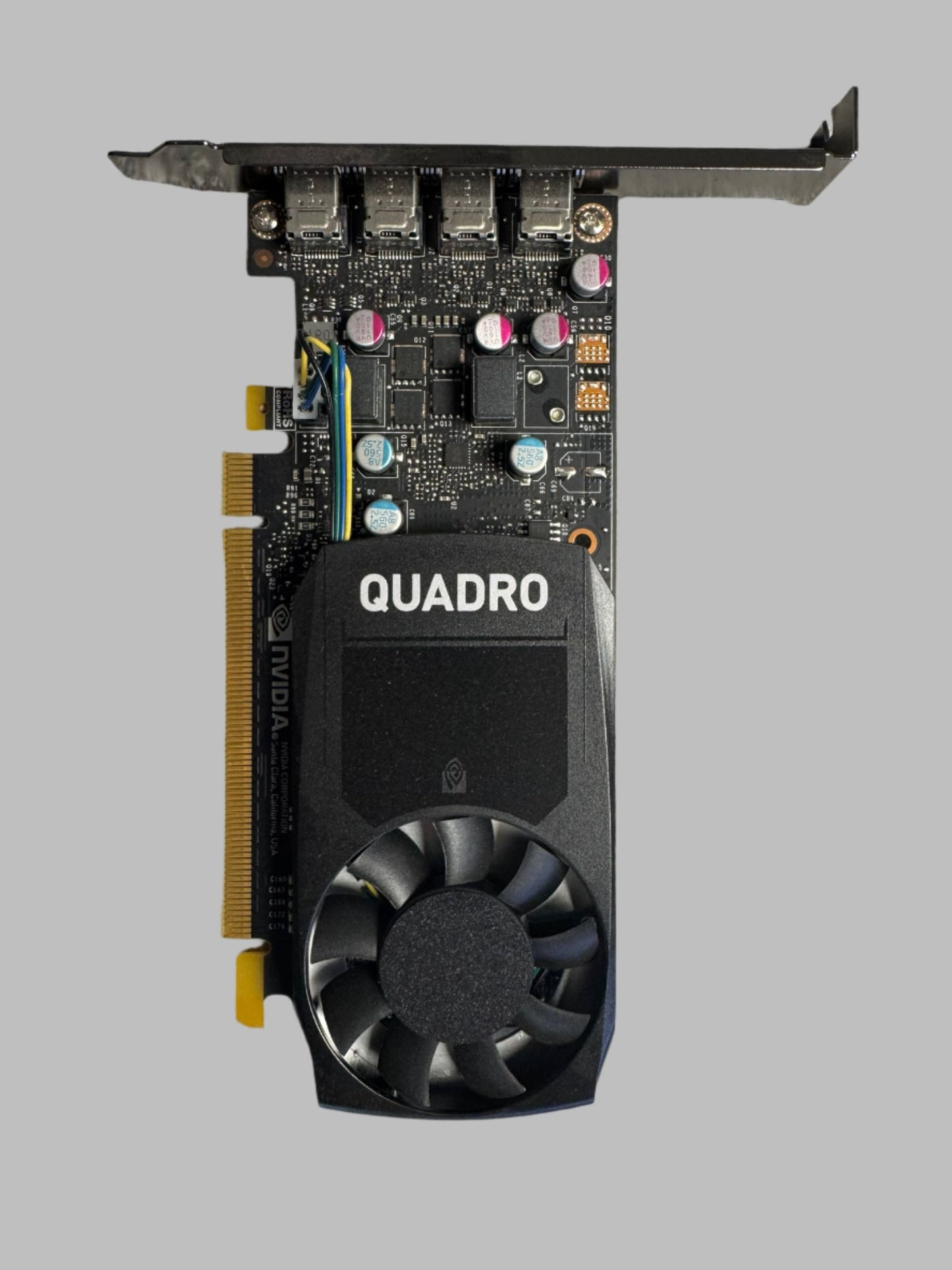 Nvidia Quadro P600 2GB GDDR5 PCIe 4 X Mini DP Graphics Card (only card )