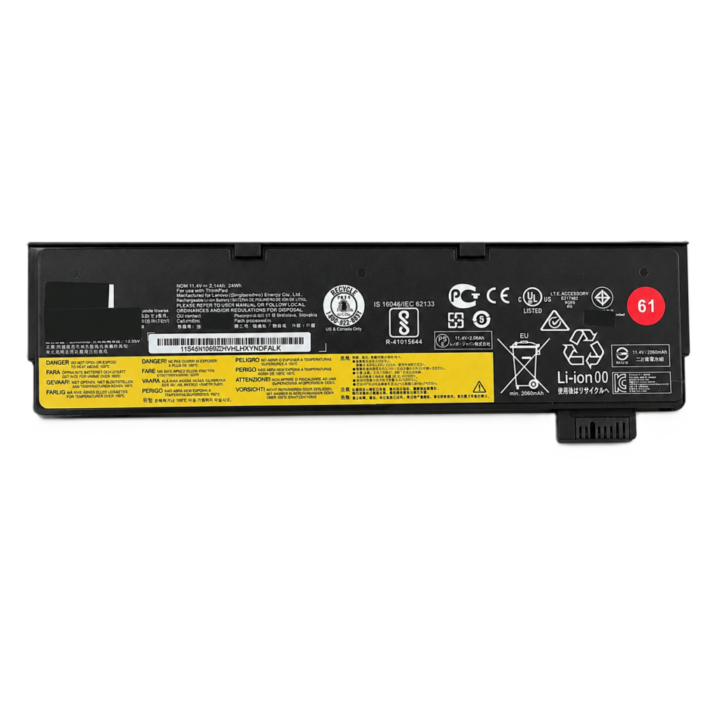 Neue Original Lenovo Batterie 01AV423 24Wh 11.46V für ThinkPad T470 T480 T570 T580 P51s P52s