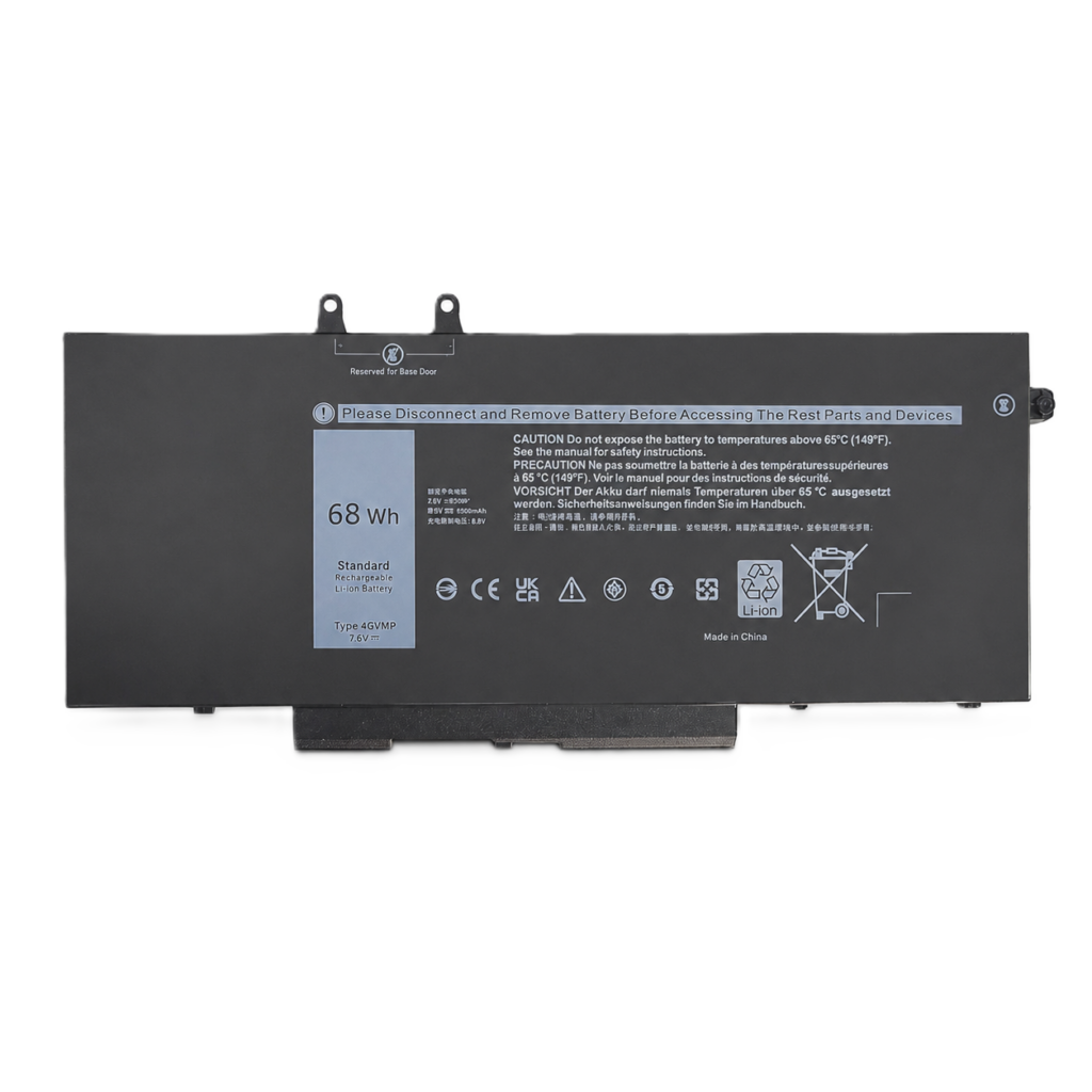 Neue Originalbatterie 4GVMP 42Wh 11,4V für Dell Latitude 5300 5400 5410 5500 5510 & Precision 3540 3550