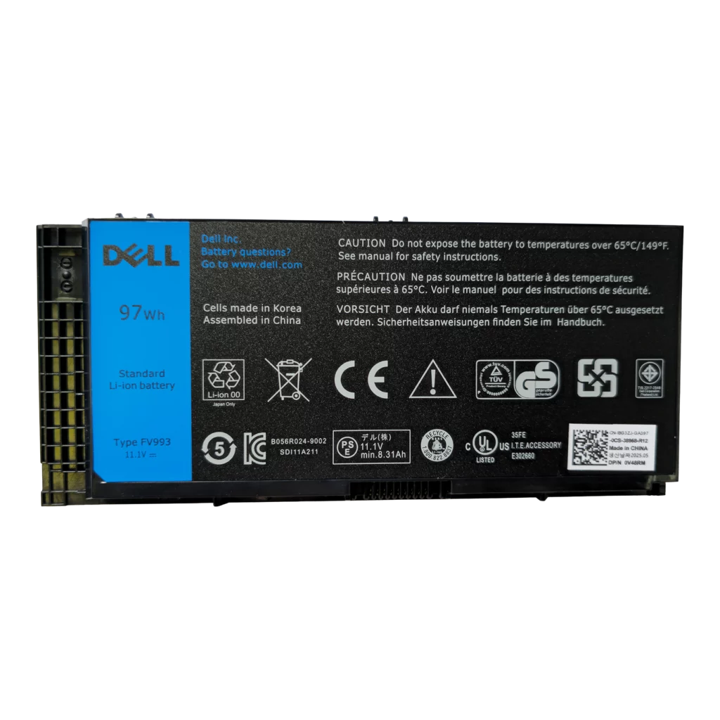 Brand New Replacement Battery Dell FV993 11.1V 97Wh – Precision M4700 M6800