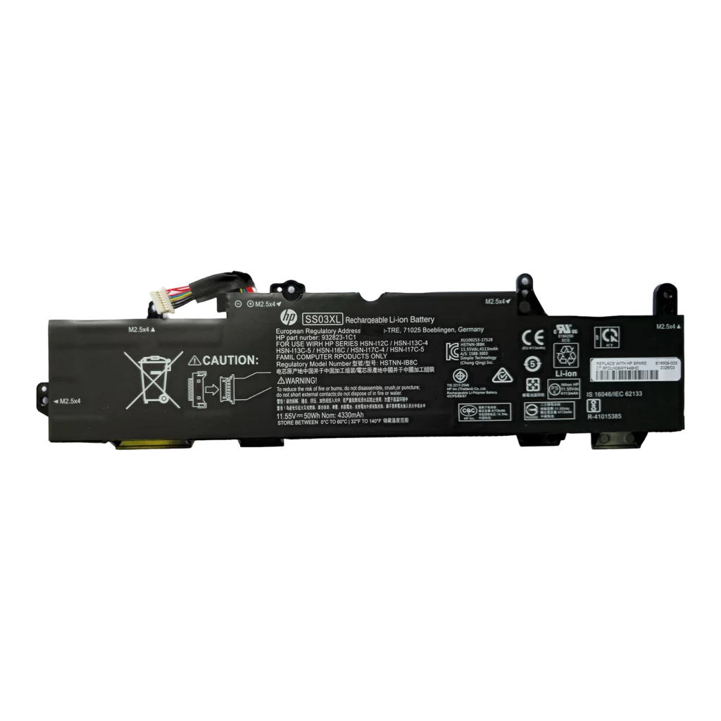 Brand New Replacement Battery HP SS03XL 11.55V 50Wh – EliteBook 830 840 G5 G6