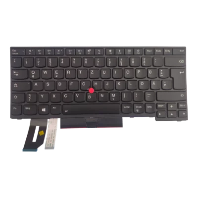 Original OEM Backlit Keyboard for Lenovo ThinkPad T480s T490 T495 E480 E490 L380 L390 L480 L490 German QWERTZ