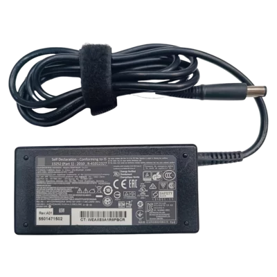 HP Original AC Adapter 65 W 4.5mm Big Pin– Used